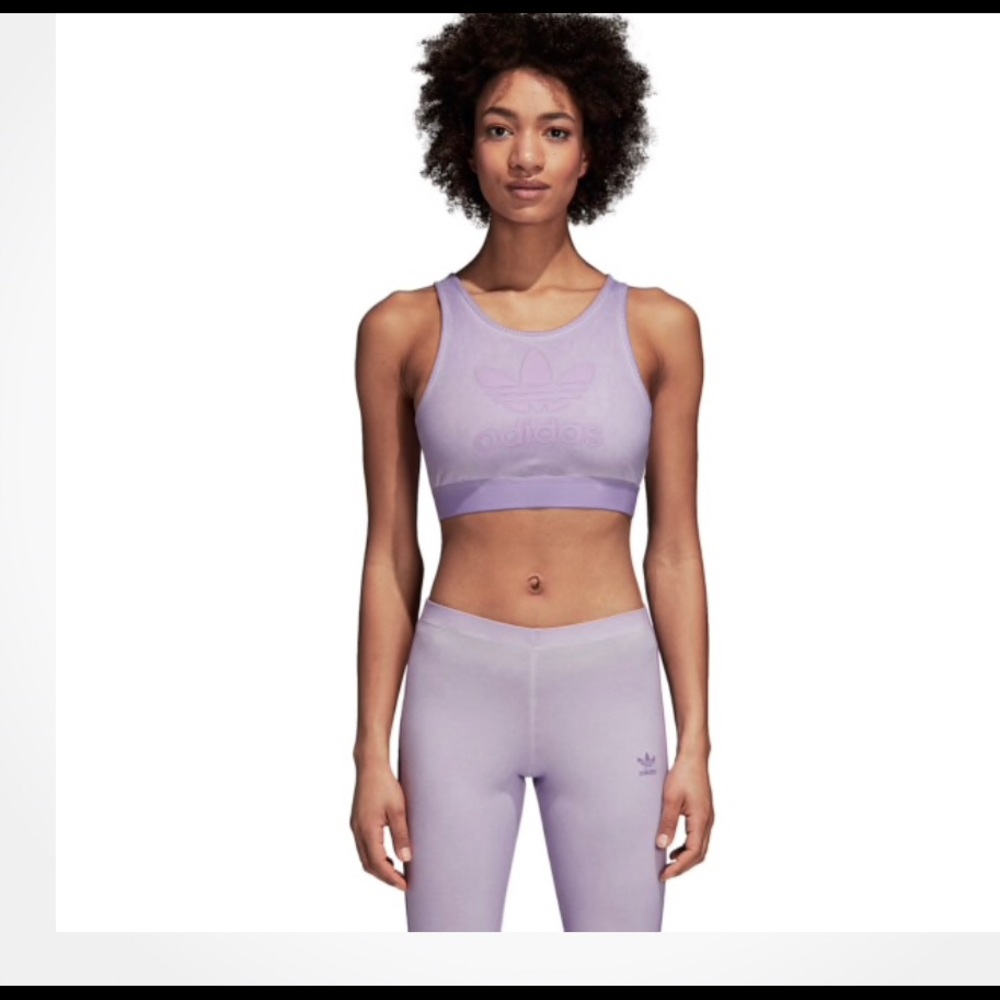 💜Adidas Bra top💜